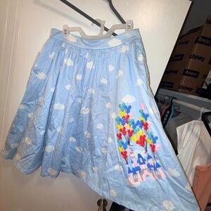 Disney Dress Shop Up themed Castle with Mickey Balloons skirt